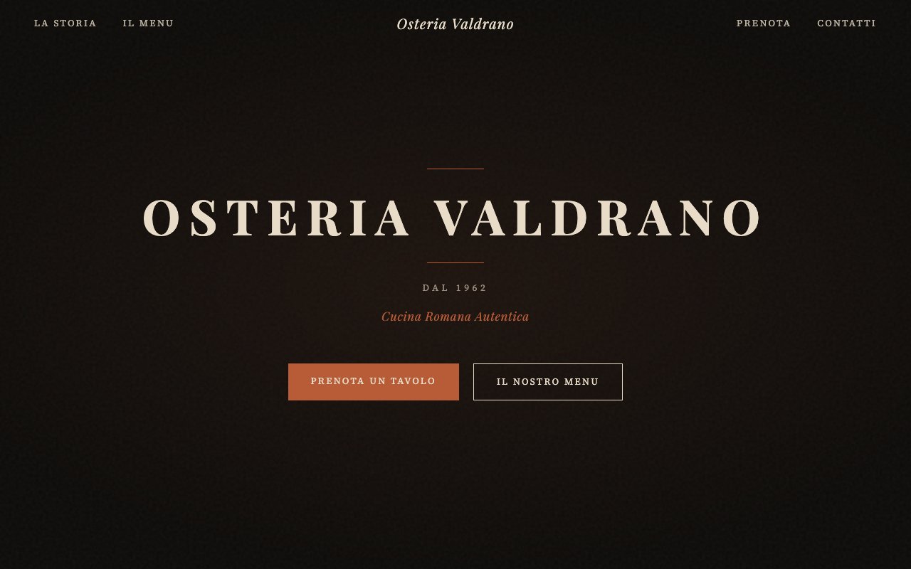 Osteria Valdrano